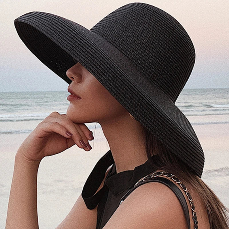 Antibes Floppy Straw Sun Hat