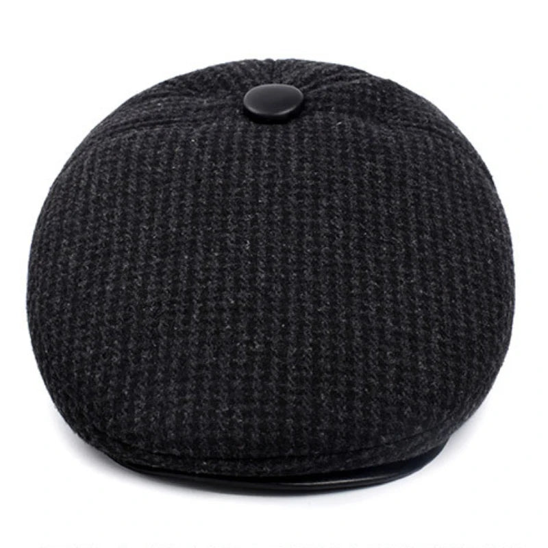 St Albans Earflap Flat Cap