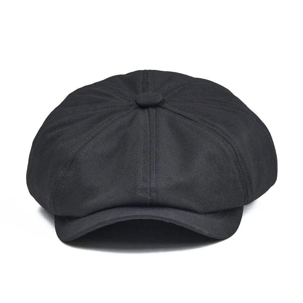 The Harrogate | 100% Cotton Twill Classic Newsboy Cap | Urban Caps NZ