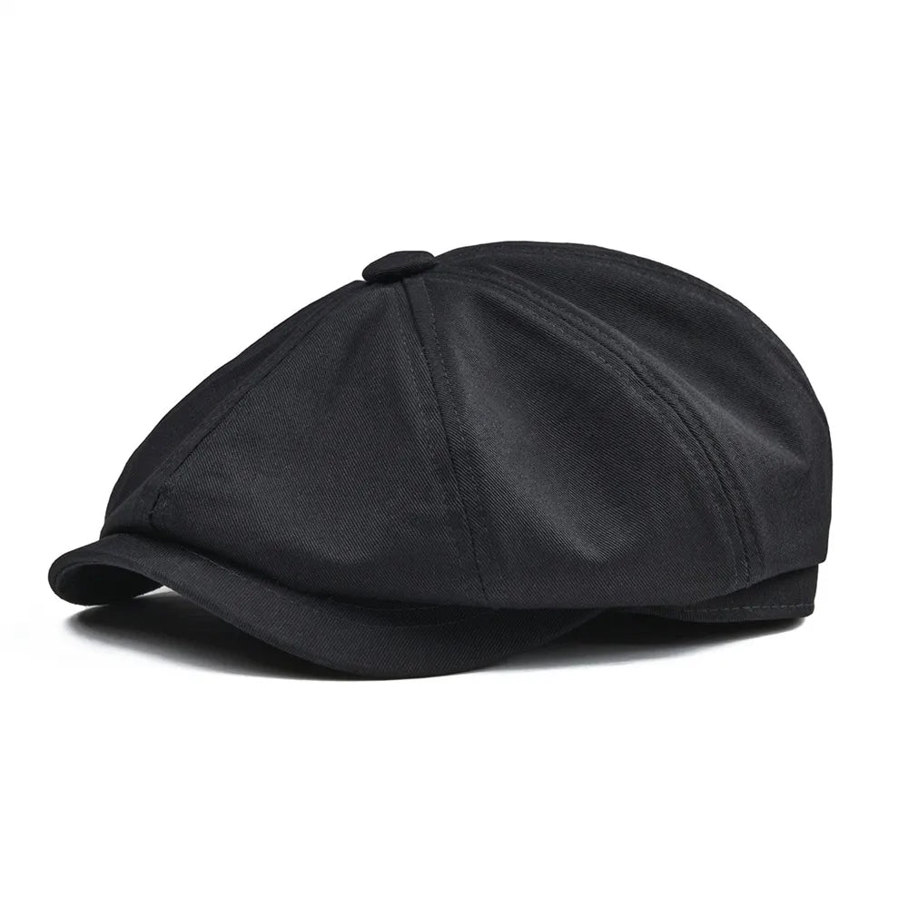 The Harrogate | 100% Cotton Twill Classic Newsboy Cap | Urban Caps NZ