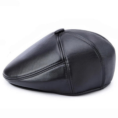 Chartres Leather Ivy Cap