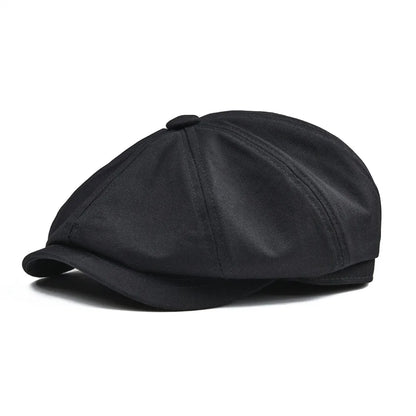 The Harrogate | 100% Cotton Twill Classic Newsboy Cap | Urban Caps NZ
