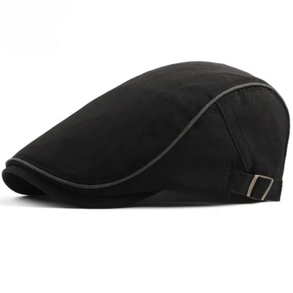 Arles Western Patchwork Ivy Cap in Black