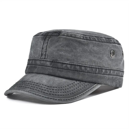 The Anzac | Men's Washed Cotton Military Cadet Cap | Urban Caps NZ