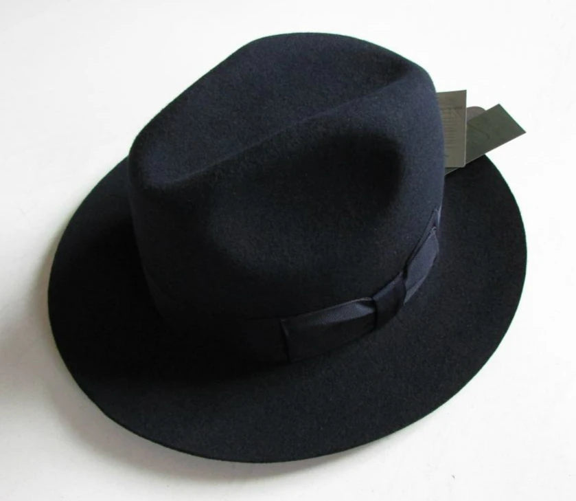 Churchill Heritage Homburg Hat | Premium Australian Wool Felt Hat
