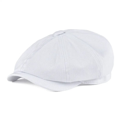 The Savile | Unisex Cotton Twill Oversized Newsboy Cap | Urban Caps NZ