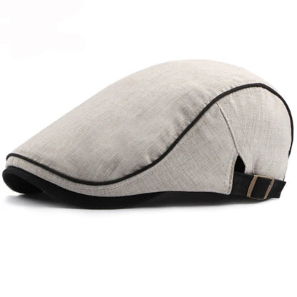 Arles Western Patchwork Ivy Cap in Beige