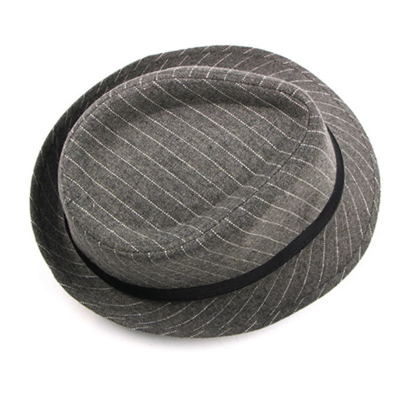 Epsom Striped Trilby Fedora