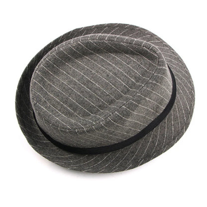Epsom Striped Trilby Fedora