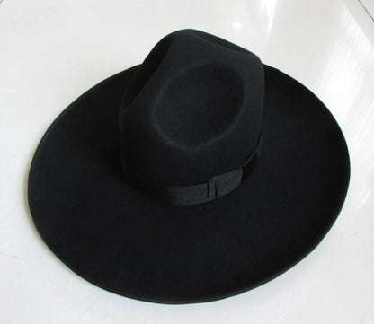 Windsor Grand Wool Fedora – Premium Wide Brim Collection