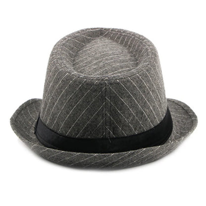 Epsom Striped Trilby Fedora