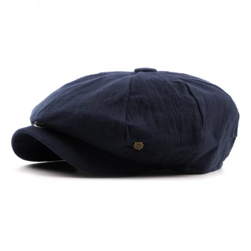Dorchester Ivy Cap in Navy Blue
