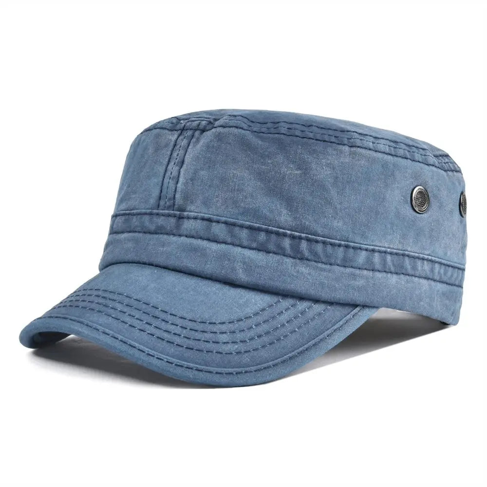 The Anzac | Men's Washed Cotton Military Cadet Cap | Urban Caps NZ