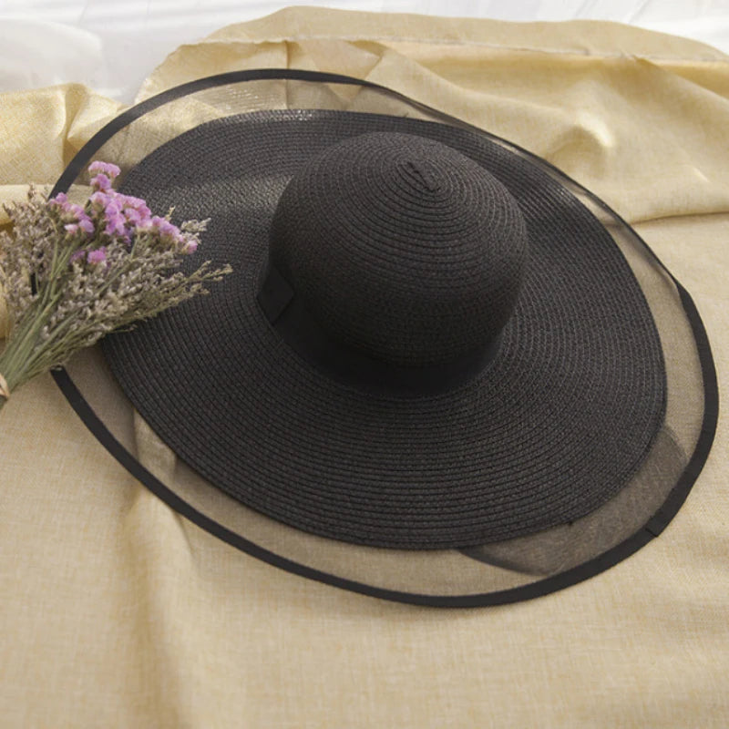 Menton Wide-Brim Straw Hat