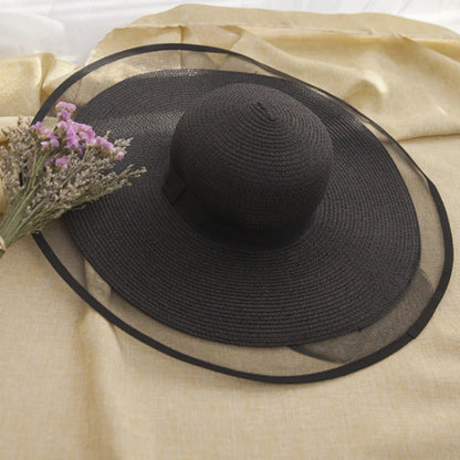 Menton Wide-Brim Straw Hat