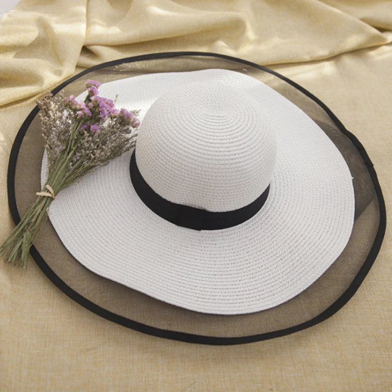 Menton Wide-Brim Straw Hat