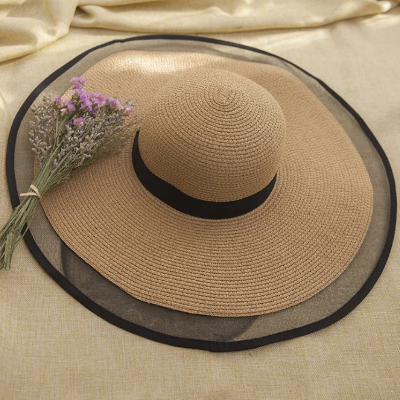 Menton Wide-Brim Straw Hat