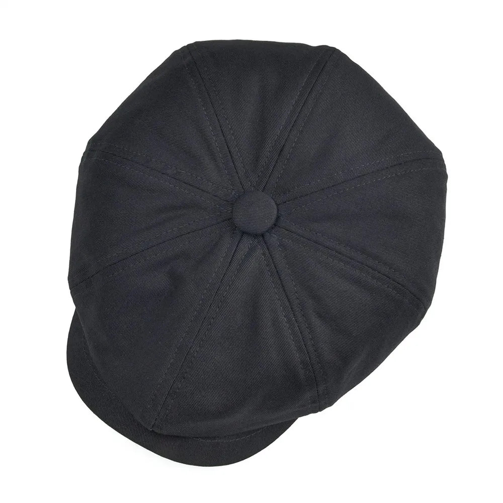 The Harrogate | 100% Cotton Twill Classic Newsboy Cap | Urban Caps NZ