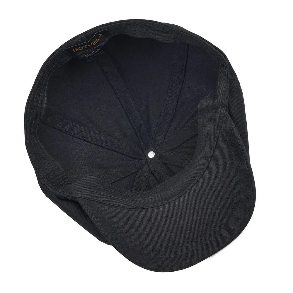 The Harrogate | 100% Cotton Twill Classic Newsboy Cap | Urban Caps NZ