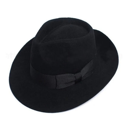 Noir Legend Wool Fedora | Premium 100% Australian Wool Hat