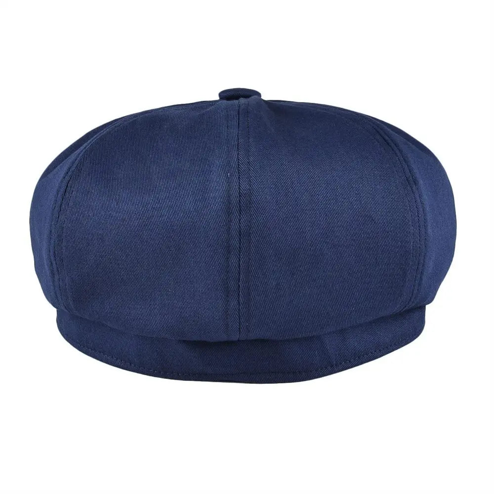 The Whitstable | Men's Cotton Twill 8-Panel Gatsby Newsboy Cap | Urban Caps NZ
