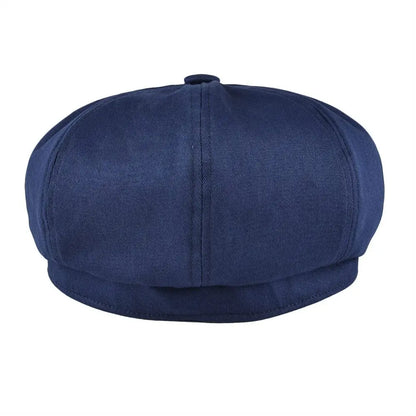 The Whitstable | Men's Cotton Twill 8-Panel Gatsby Newsboy Cap | Urban Caps NZ