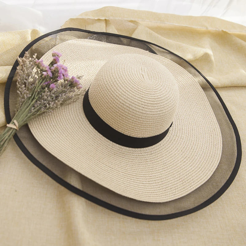 Menton Wide-Brim Straw Hat