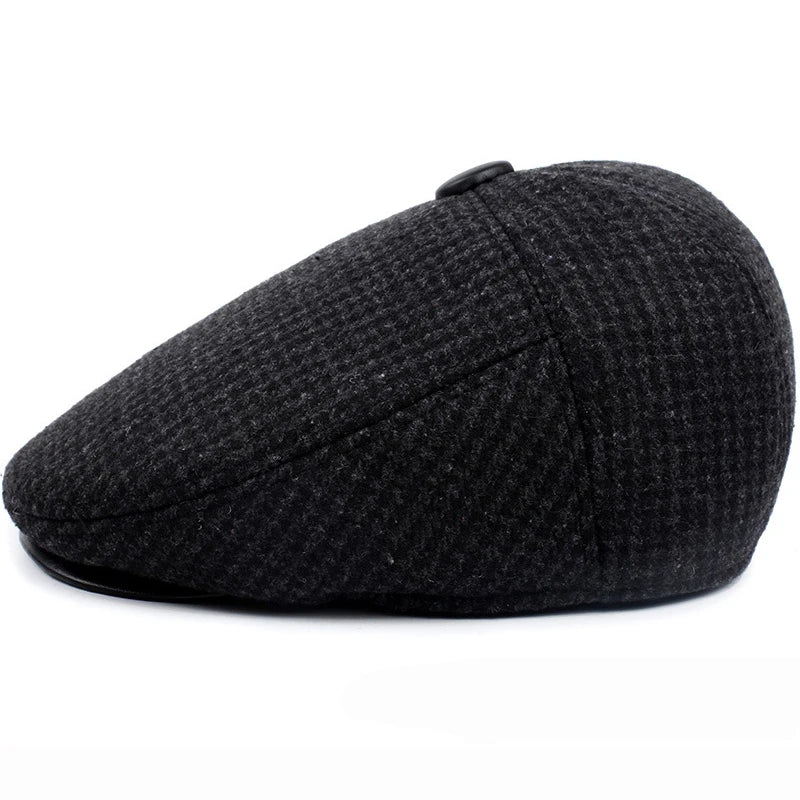 St Albans Earflap Flat Cap