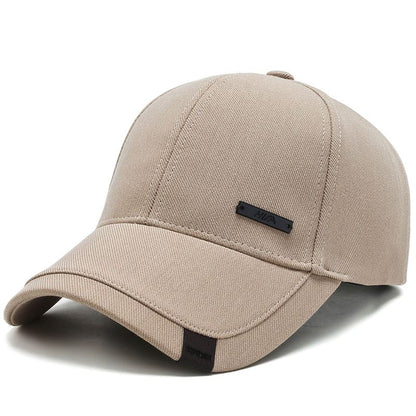 HUA Plain Cotton Baseball Cap - A Simple Cotton Baseball Cap For Casual Everyday Style