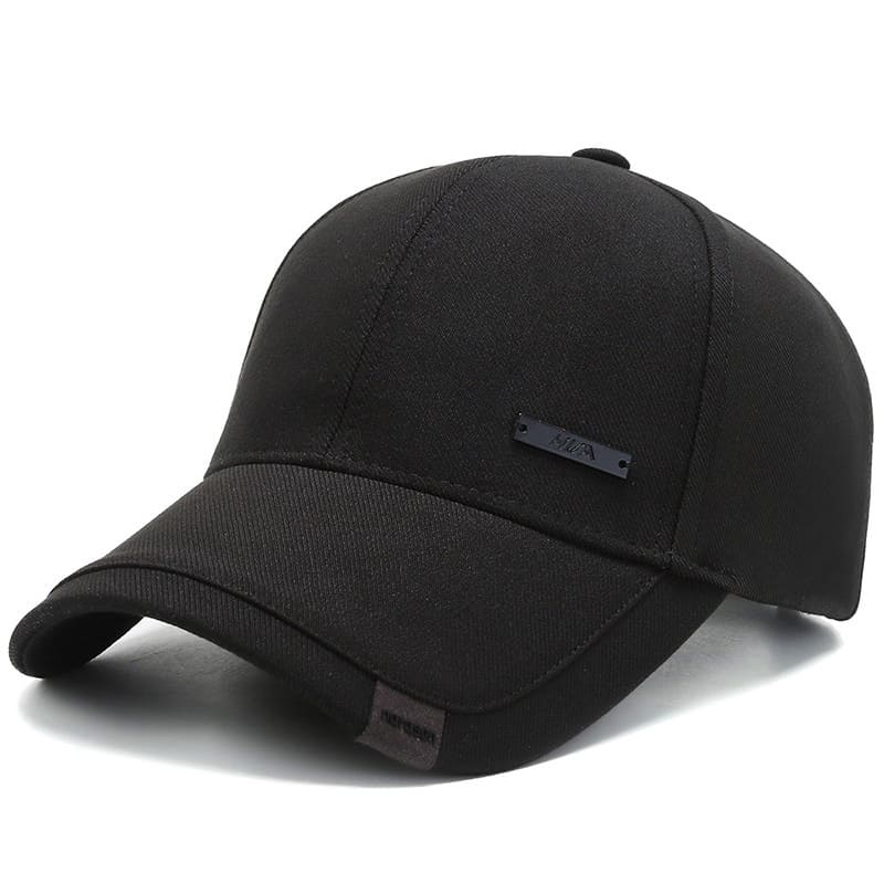 HUA Plain Cotton Baseball Cap - A Simple Cotton Baseball Cap For Casual Everyday Style