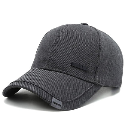 HUA Plain Cotton Baseball Cap - A Simple Cotton Baseball Cap For Casual Everyday Style