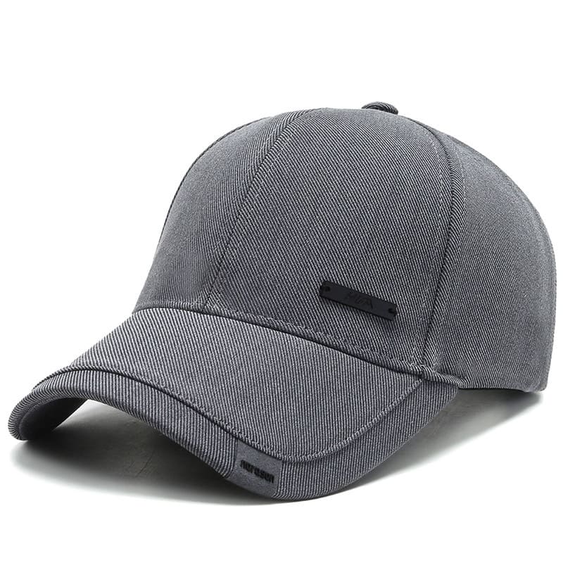 HUA Plain Cotton Baseball Cap - A Simple Cotton Baseball Cap For Casual Everyday Style