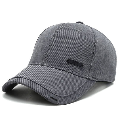 HUA Plain Cotton Baseball Cap - A Simple Cotton Baseball Cap For Casual Everyday Style