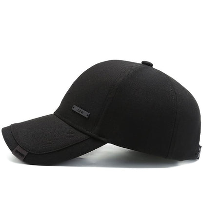 HUA Plain Cotton Baseball Cap - A Simple Cotton Baseball Cap For Casual Everyday Style