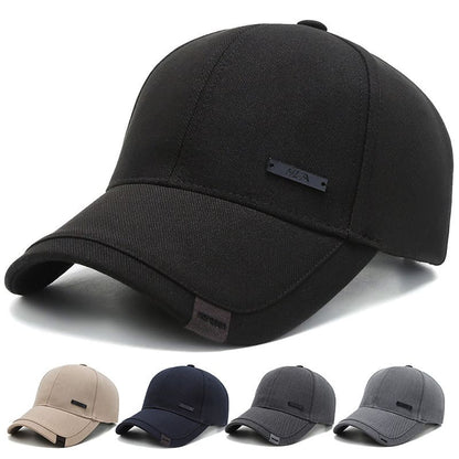 HUA Plain Cotton Baseball Cap - A Simple Cotton Baseball Cap For Casual Everyday Style