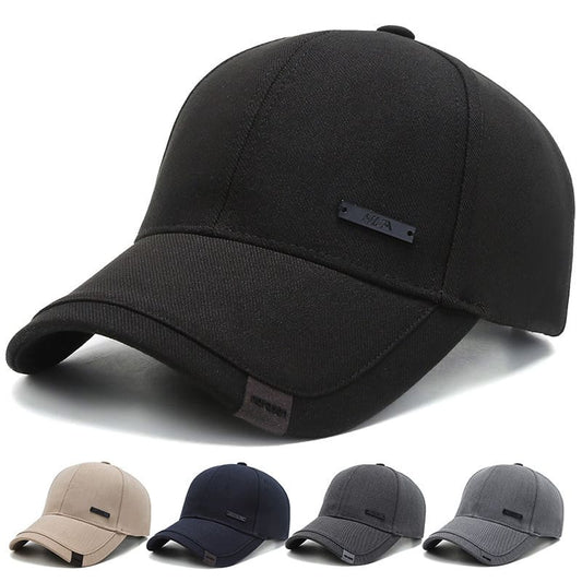 HUA Plain Cotton Baseball Cap - A Simple Cotton Baseball Cap For Casual Everyday Style