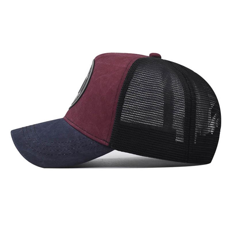 H&H Dream Cotton Trucker Cap - Classic Cotton Trucker Cap With Clean Casual Style