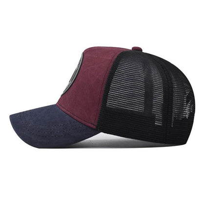 H&H Dream Cotton Trucker Cap - Classic Cotton Trucker Cap With Clean Casual Style