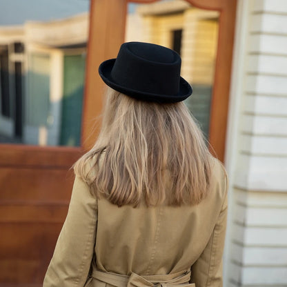 Regent Heritage Wool Pork Pie Hat - Premium Australian Wool Collection