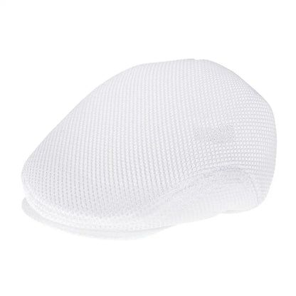 The Lochside | Unisex Mesh Summer Flat Cap | Urban Caps NZ