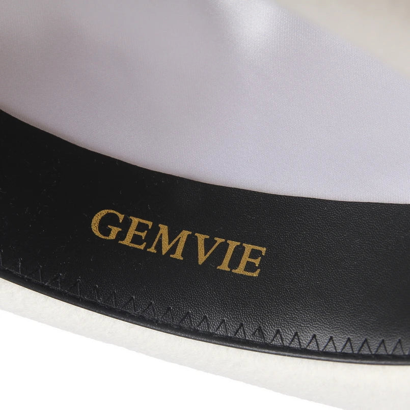 Mayfair Blanc Wool Bowler Hat | Premium 100% Wool Derby Hat