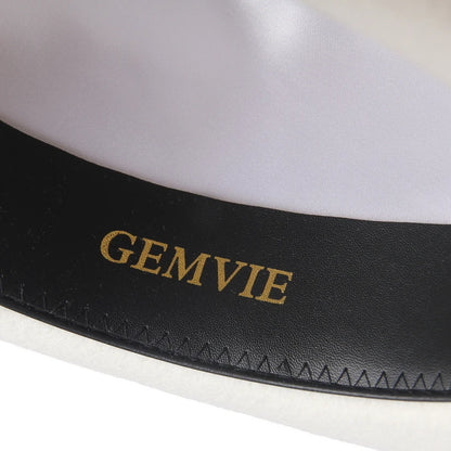 Mayfair Blanc Wool Bowler Hat | Premium 100% Wool Derby Hat
