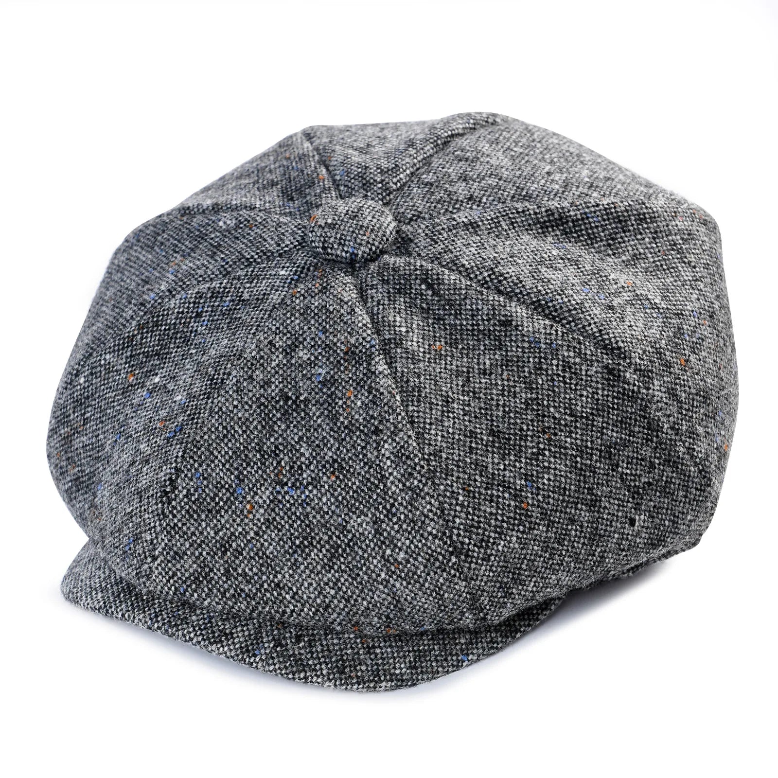The Wee Argyll | Kids Woolen Tweed Herringbone Newsboy Cap | Urban Caps NZ
