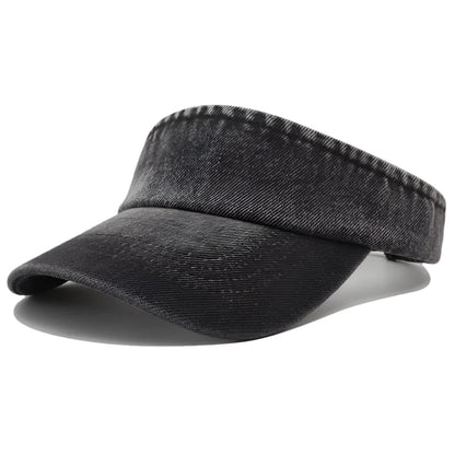 Hagen Denim Visor – Cotton Adjustable Sun Protection Hat