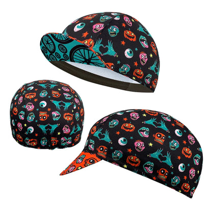 Halloween Series Cycling Cap For Year Round Comfort And Visibility