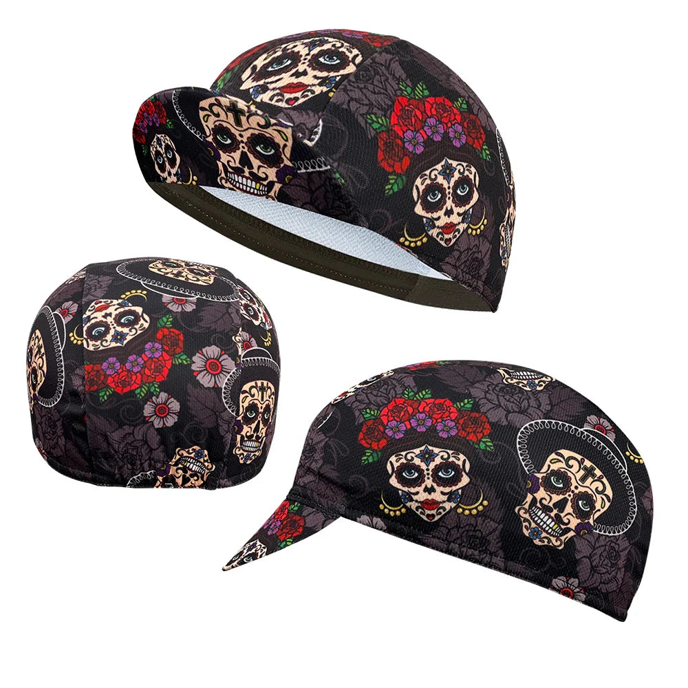 Halloween Series Cycling Cap For Year Round Comfort And Visibility