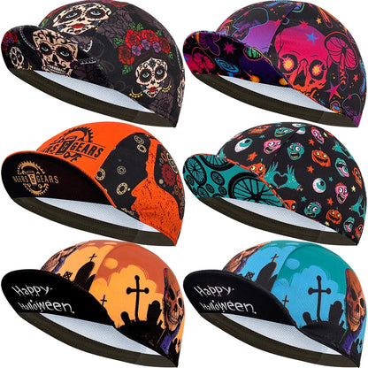 Halloween Series Cycling Cap For Year Round Comfort And Visibility