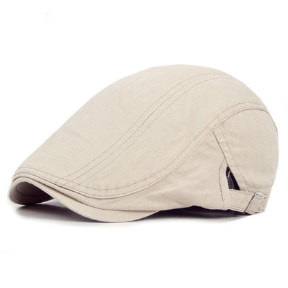 Hammond Cotton Flat Cap – Lightweight Adjustable Everyday Hat