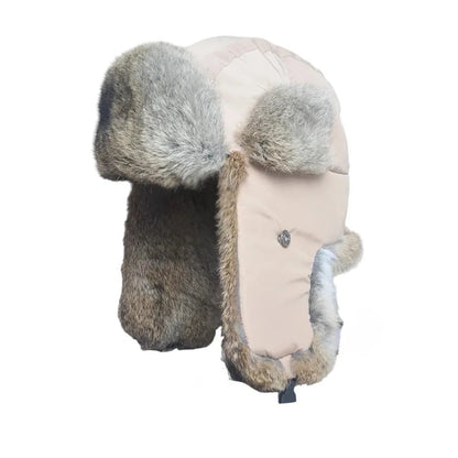Hastings Winter Fur Trapper Bomber Hat - Rugged Cold Weather Fur Trapper With Organic Cotton
