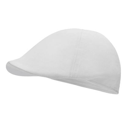The Inveraray | Men's Cotton Twill 8-Panel Flat Cap | Urban Caps NZ